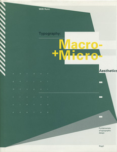 Typography : Macro- and Microaesthetics　Fundamentals of typographic design