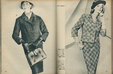 ドレスメーキング　10月号付録／DRESSMAKING STYLE BOOK OCTOBER 1961［image3］