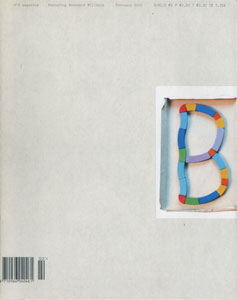 B magazine　featurng Bernhard Willhelm february 2002［image1］