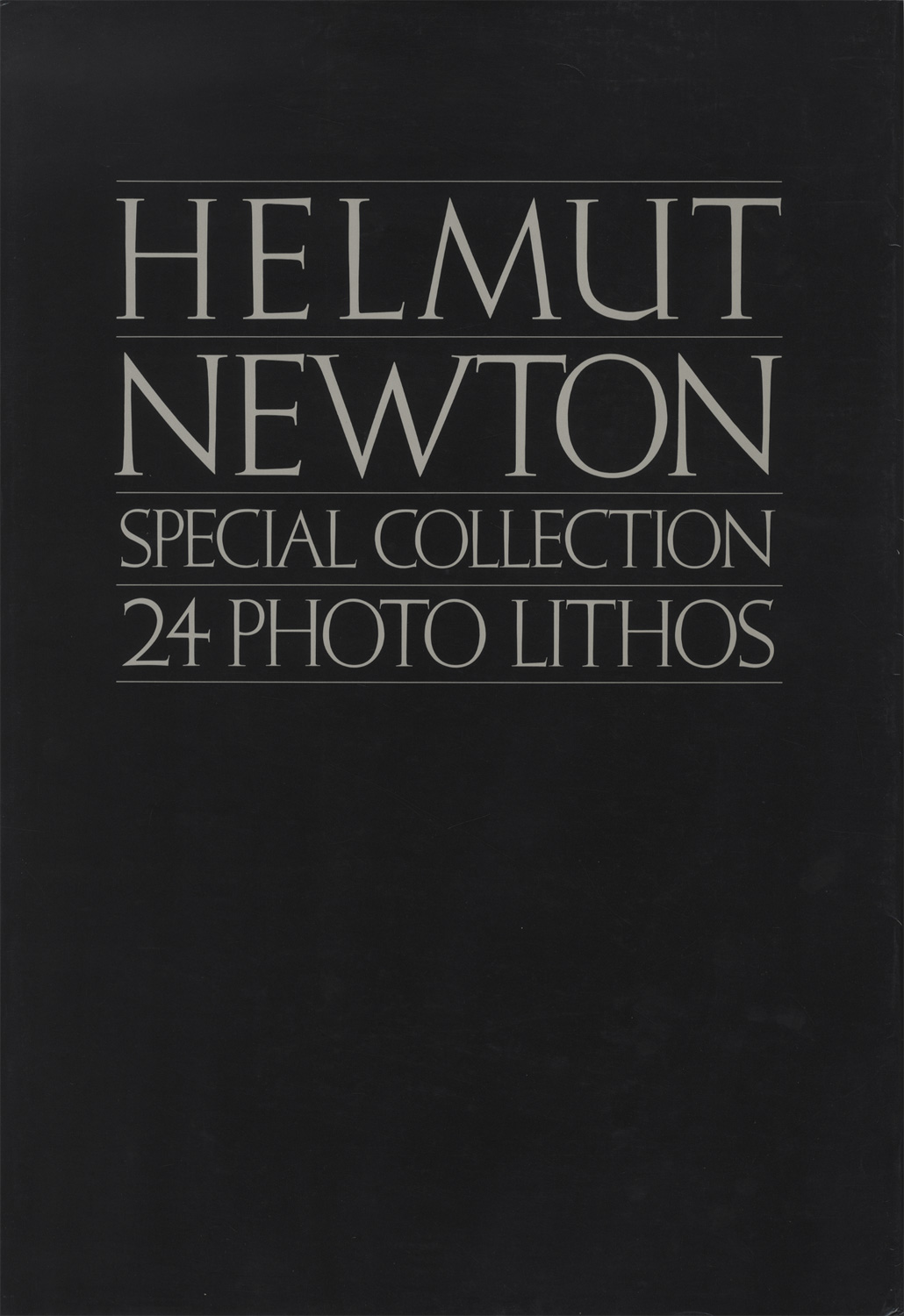 Helmut Newton: Special Collection 24 Photo Lithos