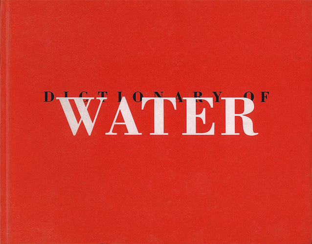 Dictionary of Water