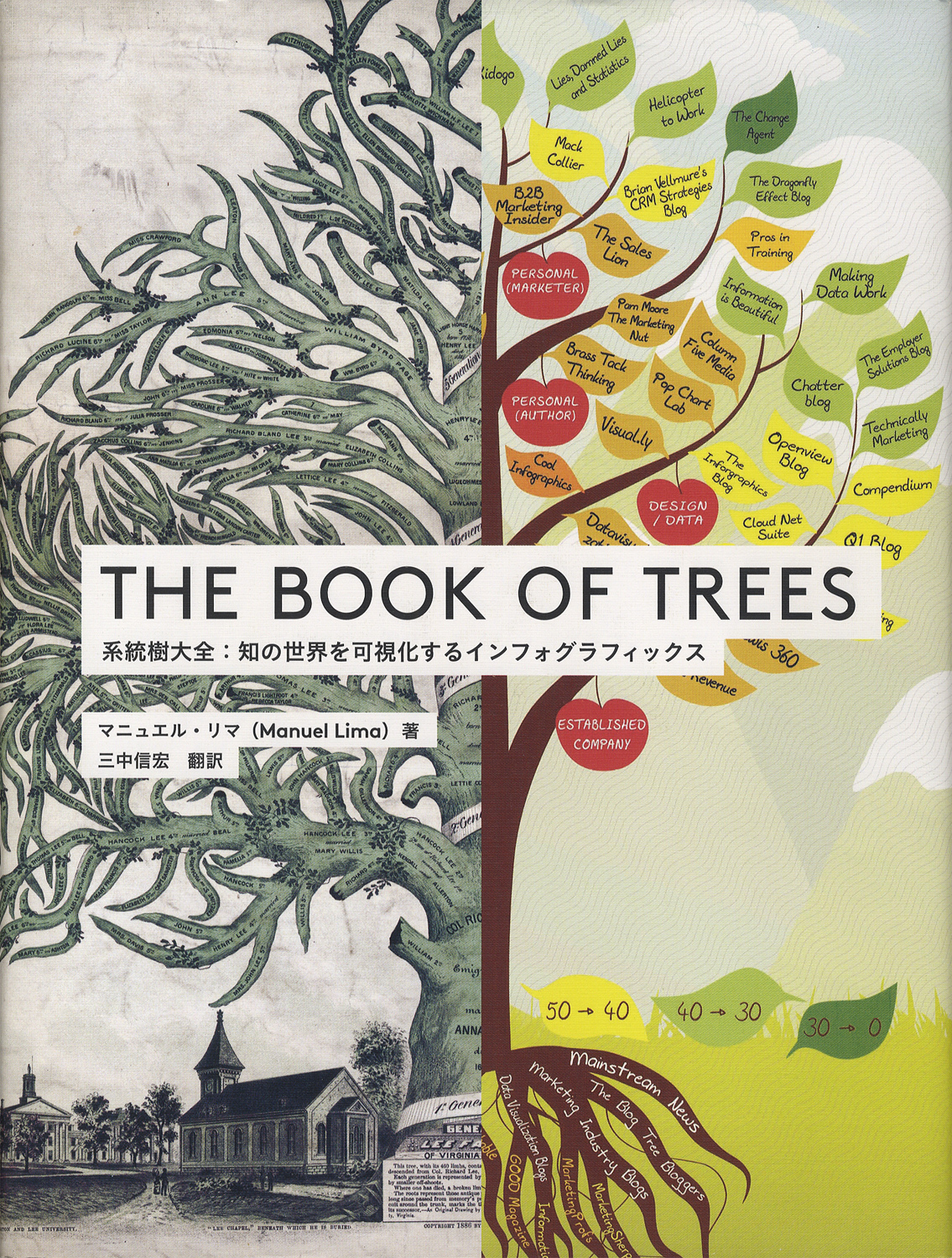 THE BOOK OF TREES　系統樹大全：知の世界を可視化するインフォグラフィックス