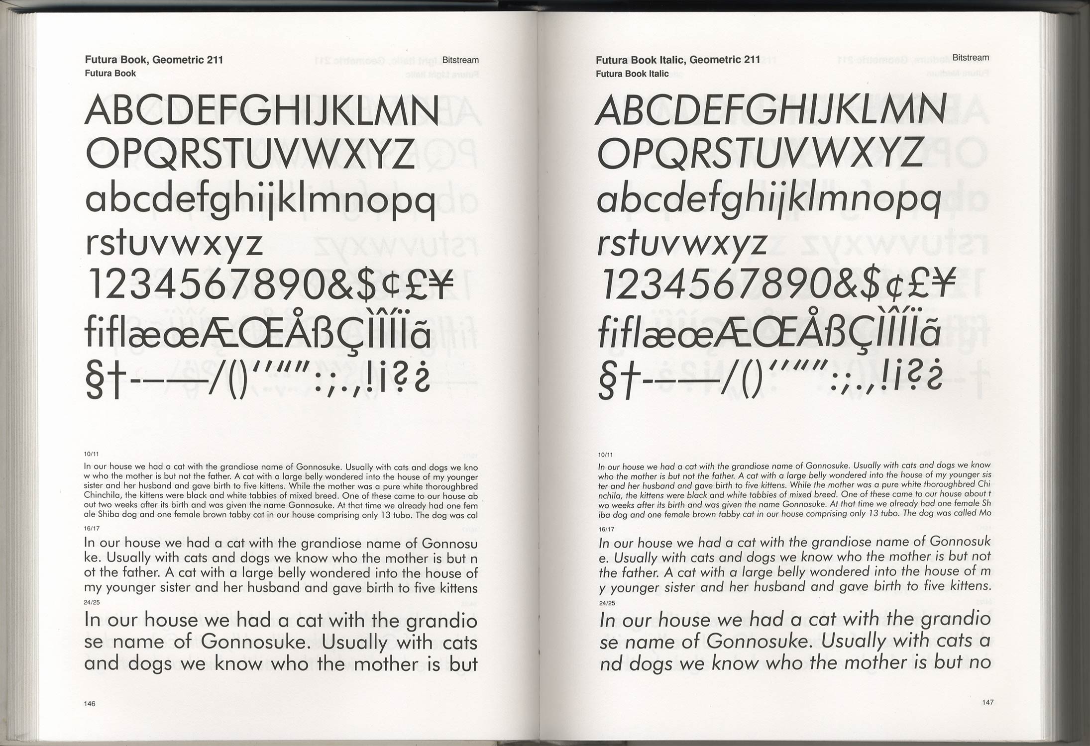 TypeCosmic　Digital Type Collection Sans Serif［image2］