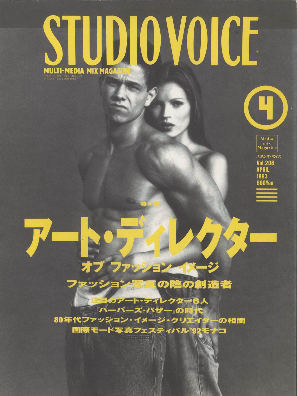 STUDIO VOICE　MULTI-MEDIA MIX MAGAZINE / スタジオ・ボイス 1993年4月号 Vol.208