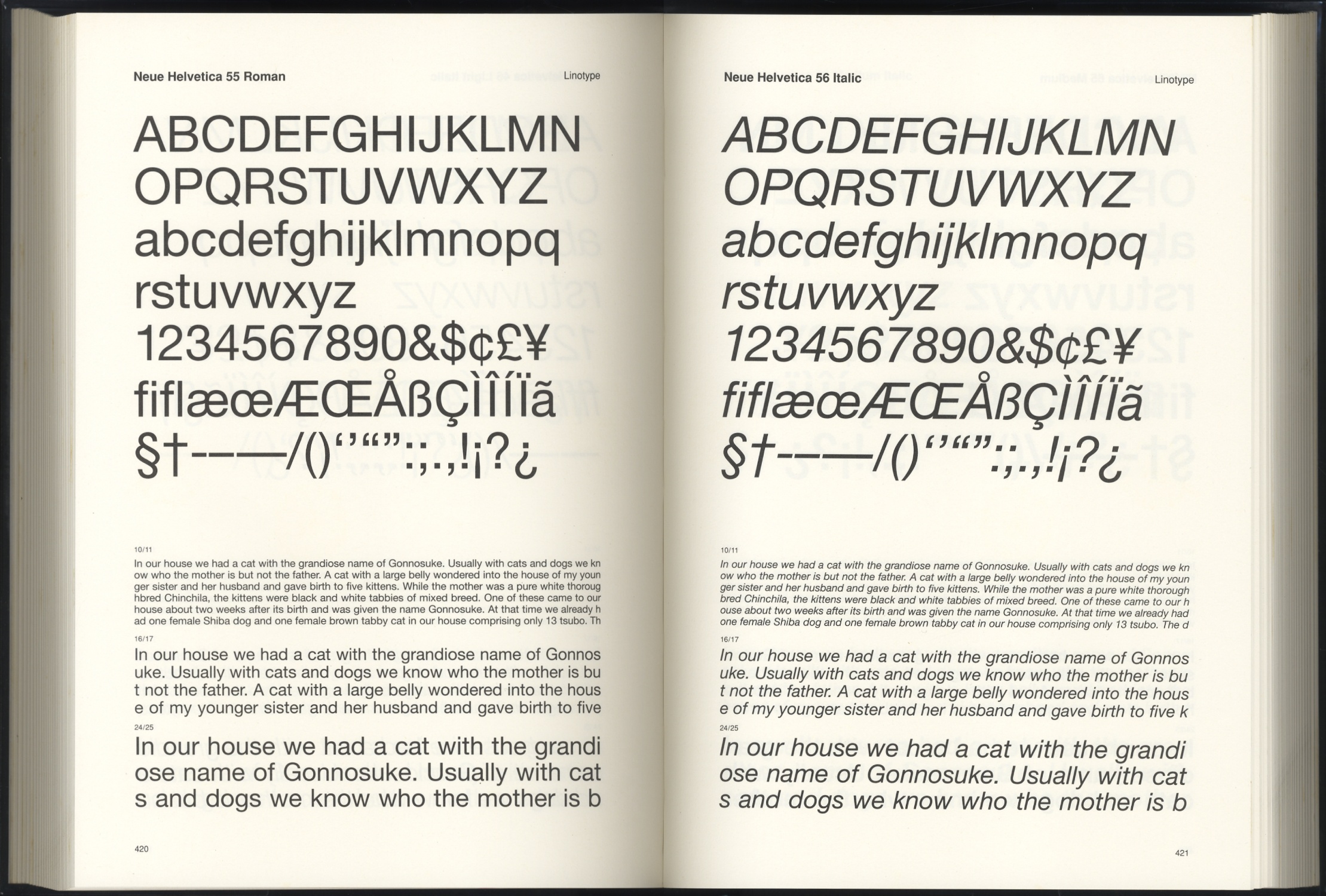 Type Cosmique ― Digital Type Collection　1: Serif / 2: San Serif（全2冊）［image5］