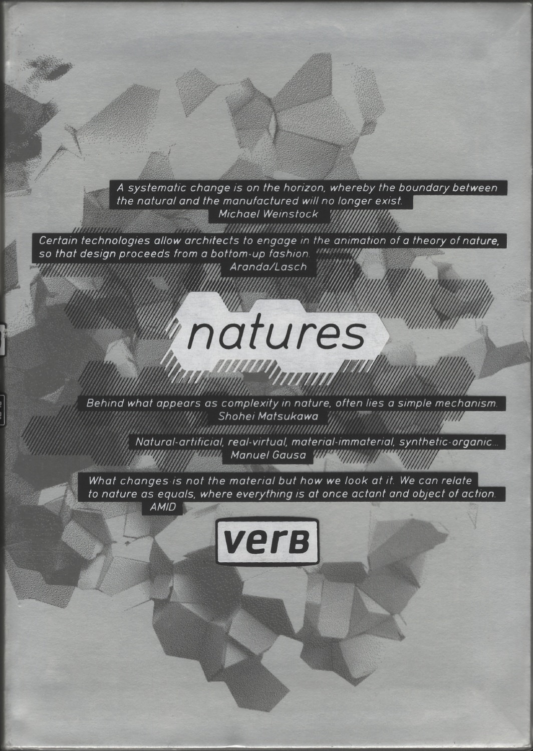 Verb Natures　Architecture Boogazine vol.5 (English Edition)［image1］