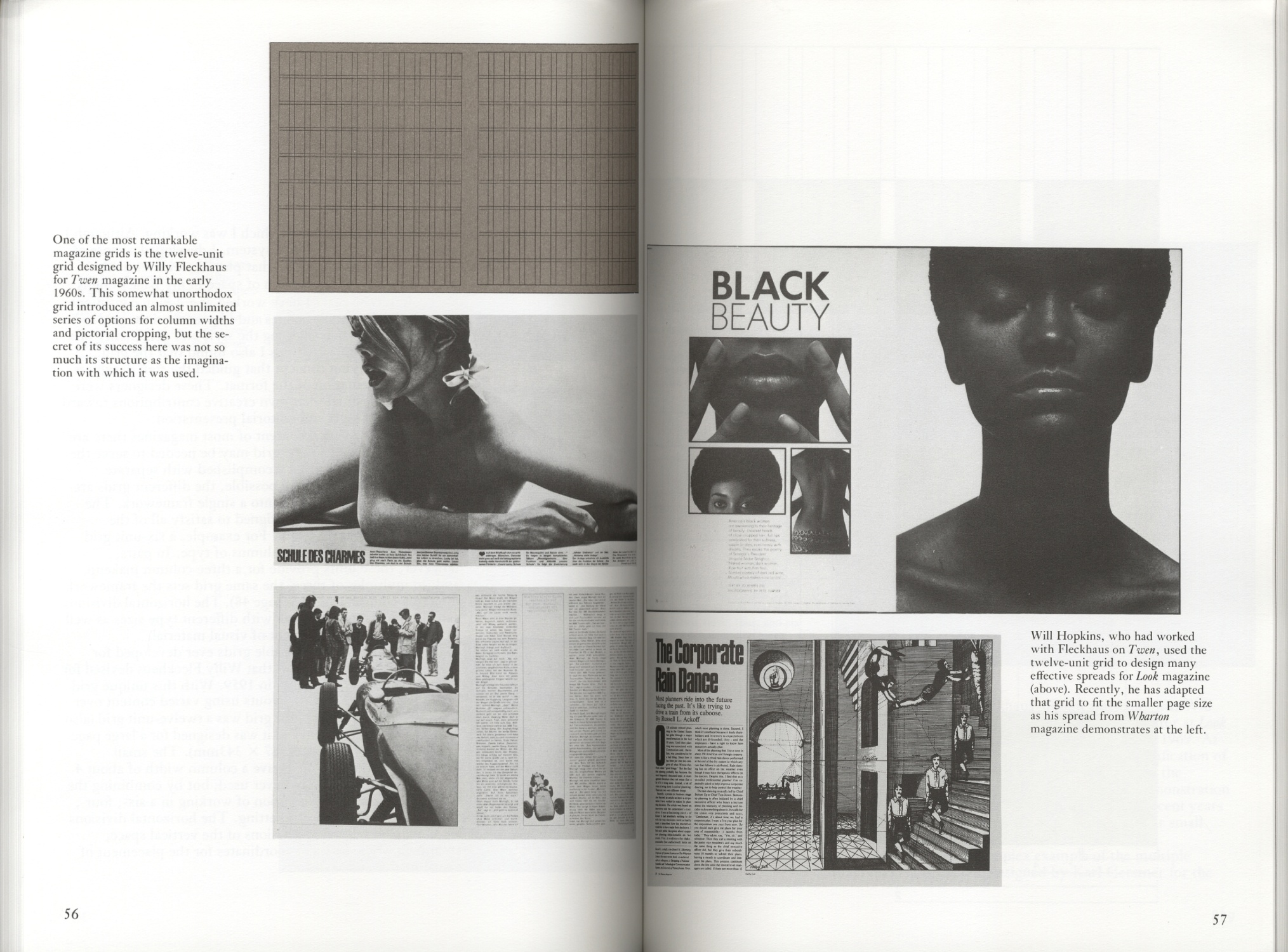 The grid　A modular system for the design and production of newpapers､ magazines､ and books.［image4］
