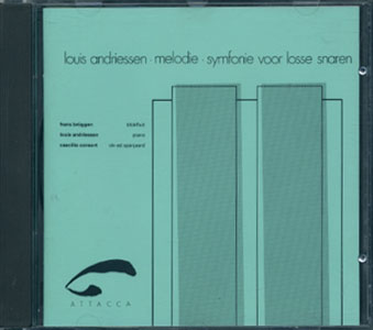 Louis Andriessen: Melodie / Symphonie voor lasse snaren［image1］