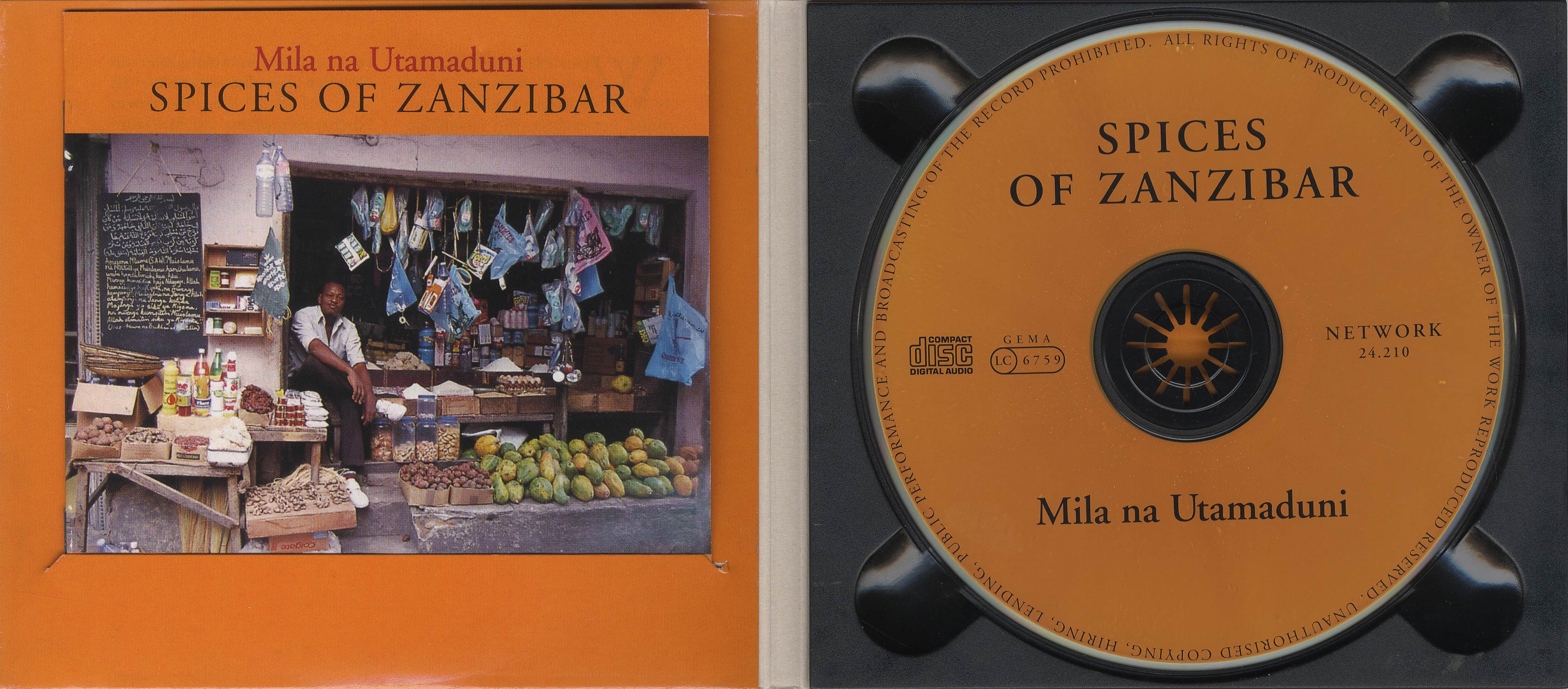 Spices of Zanzibar　Mila na Utamaduni［image3］